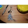Popfizzy Rhinestone Bigfoot Keychain for Women, Bling Sasquatch Purse Charm
