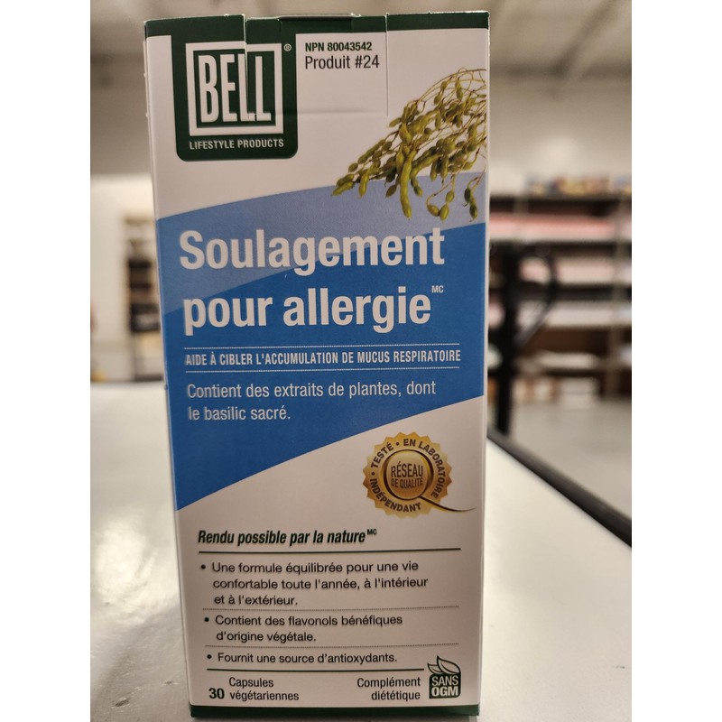 Bell Allergy Relief™ - A balanced natural formula, for comfortable