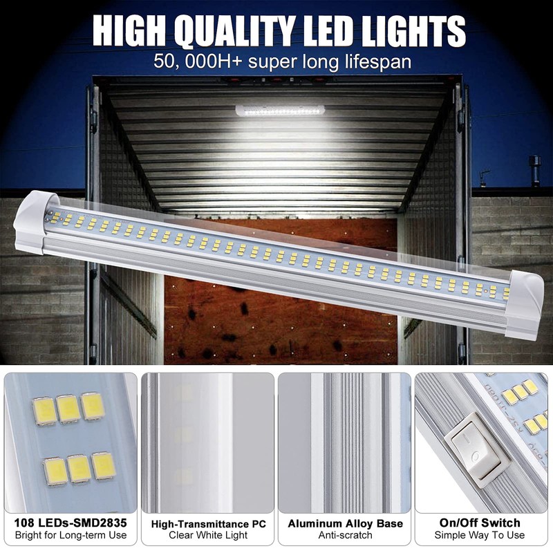 CZC AUTO Led Light Strip 12V/24V 13" Led Light Bar