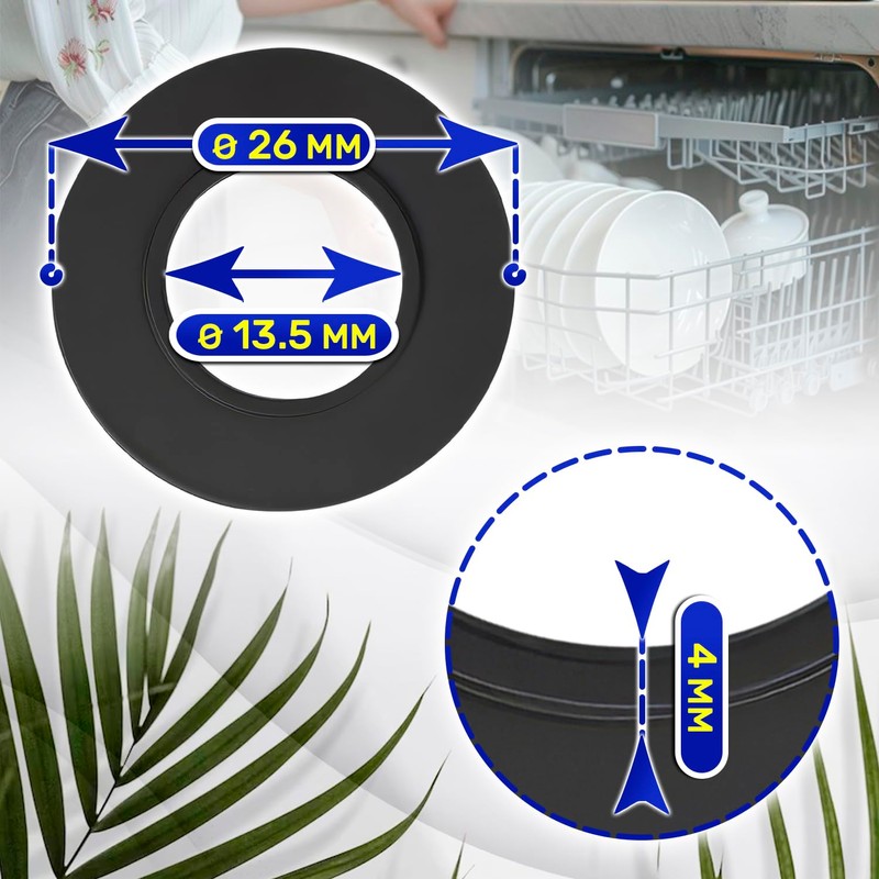 Rubber Seal for Washing Machine Hose with 26 mm Outer