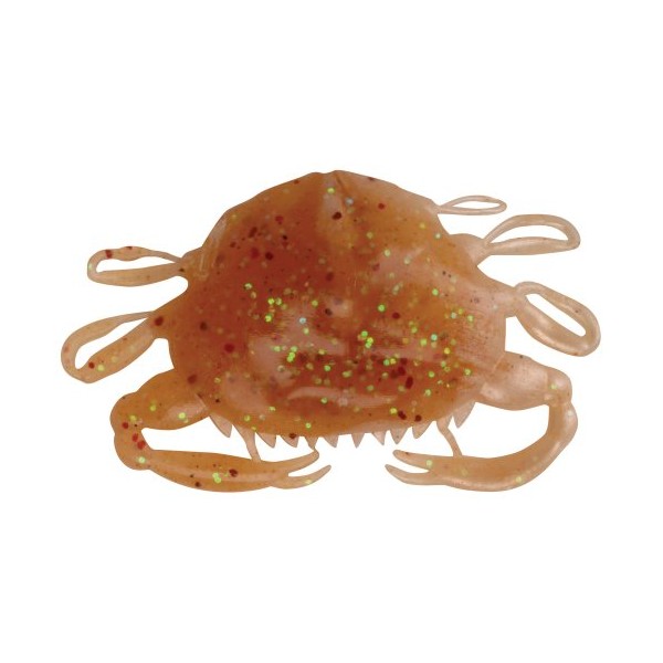 Berkley Gulp! Peeler Crab, Amber Glow, 2in