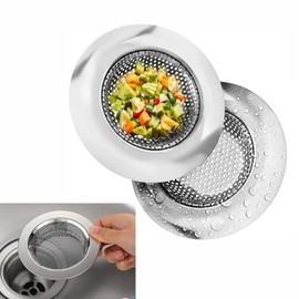 Buy-Simplicity® Sink Strainer for Kitchen Bathroom - Free of Rust and Stainless Steel-Shower Drain Hair Trap