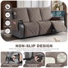 TAOCOCO 100% Waterproof Recliner Sofa Cover, Non Slip Split Couch