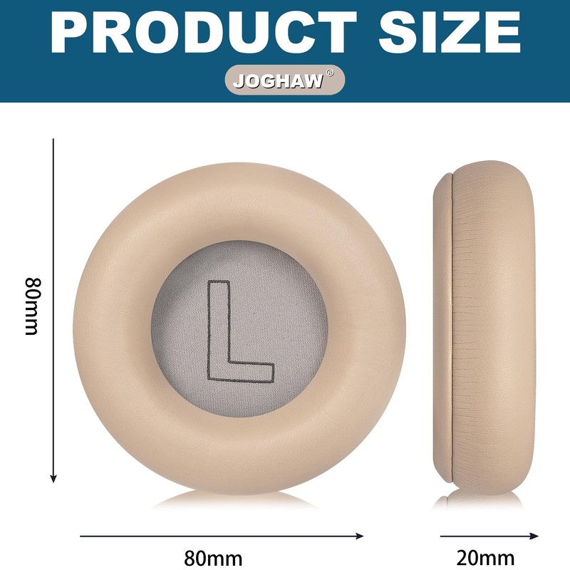 Joghaw Replacement Ear Pads for B&O H9 3rd Gen -