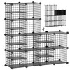 Kiivoena Wire Cube Storage Organizer, 12 Cubes Converted into 14