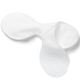 Joez Wonderful 50 Sheets Disposable Eye Mask Paper, Non Woven Eye Care Patches Paper Eye Covers, Cotton Spa Eye Pads for Facials, DIY Clear Eye Mask Paper Beauty Sheets for Makeup