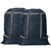 2 Pack Laundry Bag Backpack, 27” x 34”Sturdy Laundry Bag