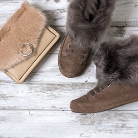 ihreesy Fluffy Faux Fur Fabric, Long Stack, 150 cm x 5 cm, Pre-Cut Strips, Faux Fur Strips, Sewing, DIY Crafts for Photo Prop, Background, Cosplay, Clothing Decoration, Dark Blue