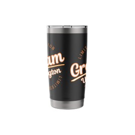 Retro Athletic Graham WA Apparel Stainless Steel Insulated Tumbler