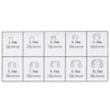 Stainless Steel E-Clips Set, 10 Sizes Circlips External Retaining Ring