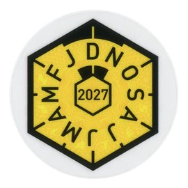 Inspection and Emission Stickers for German License Plates - US Forces Version (2027)