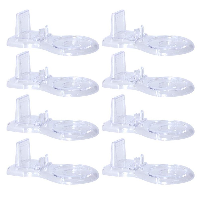 Zmmyr 8 Packs Acrylic Display Stands Tea Cup Saucer European