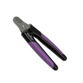 MPP Pro Dog Nail Clippers Grooming Soft Grip Handle Choose Fun Color (Purple)