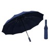 Men's Folding Umbrella, Parasol, Umbrella with 12 Ribs, Reinforced for