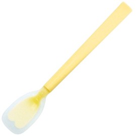 フセ企画 岡部洋食器製作所 口あたりやさしいスプーン レギュラー イエロー KU-02Y