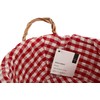 Premier Housewares Round Picnic Blanket Basket Hamper Handles Picnic Basket