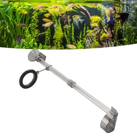 Fish Feeding Tube Dish, Multifunctional Large Diameter Funnel Toxic Free Transparent Fish Shrimp Feeder for Aquarium