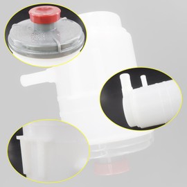 DOVOSO 3.0L Power Steering Pump Reservoir Replacement & Pipe Hose w/Clamp Replace Part 53701SDAA01 Compatible with for Honda Accord V6 2003 2004 2005 2006 2007