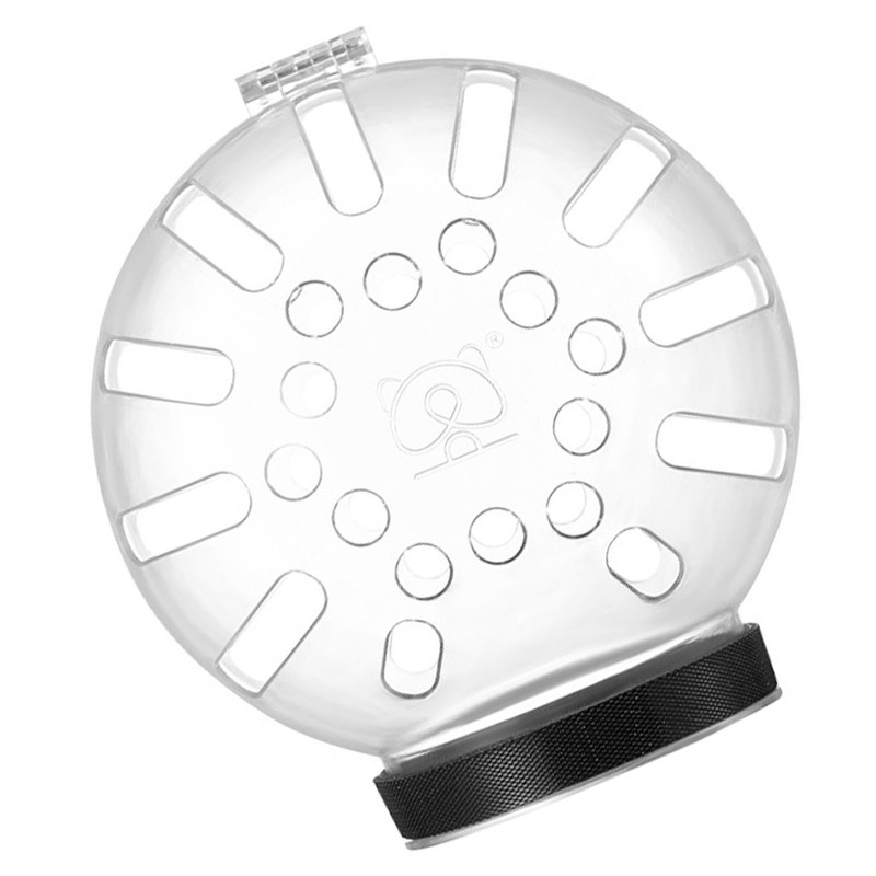 Cat Muzzle Transparent Breathable Prevent Biting Licking Lightweight Cat Hood