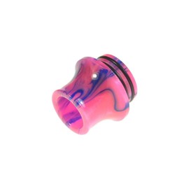 Armerah Cone 810 Drip Tip eCig Mouthpiece Short/Big Epoxy Resin 5 Pack Pink