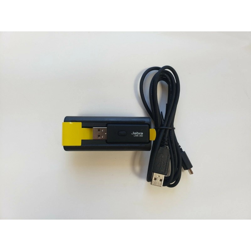 Jabra Link 350 END001W USB Receiver & Cradle and Power