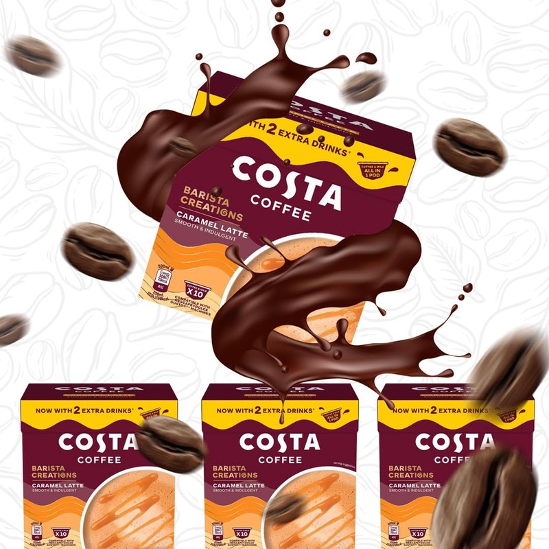 Costa Coffee Pods - Pick Any 3 Pack From 6