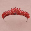 LIMELIA Handmade Crystal Stone Bridal Crown for Wedding, Prom, and