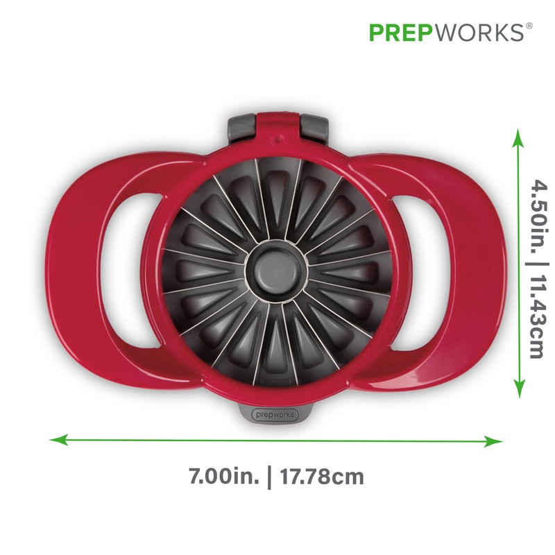 PrepWorks Dishwasher Safe Apple Slicer and Corer – 16-Slice Thin