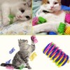 Cat Spiral Spring Toy - 100Pcs Creative Interactive Kitten Toys,