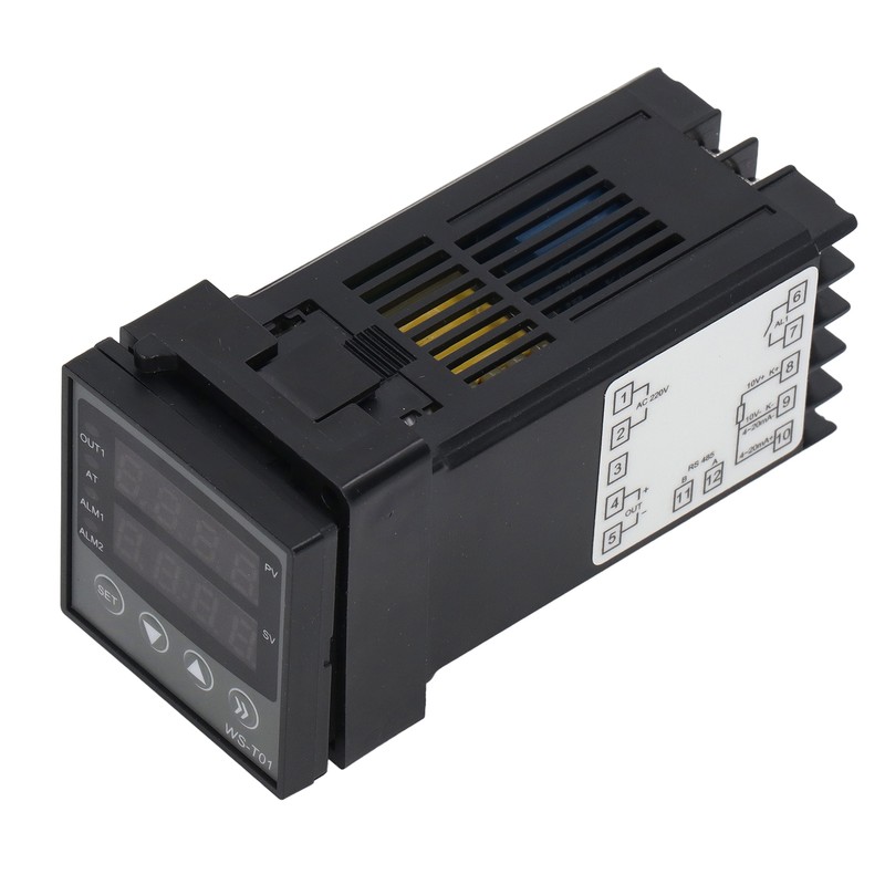 PID Temperature Controller Dual Display Multifunctional Intelligent PID Control Thermostat