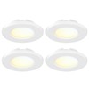 JULLISON 4 Inch Small Flush Mount Ceiling Light: LED Mini