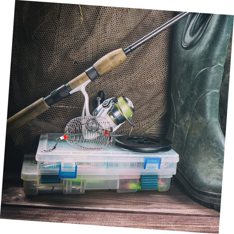 Kisangel 30pcs Stainless Steel Fishing Bait Trap Cage Basket Feeder