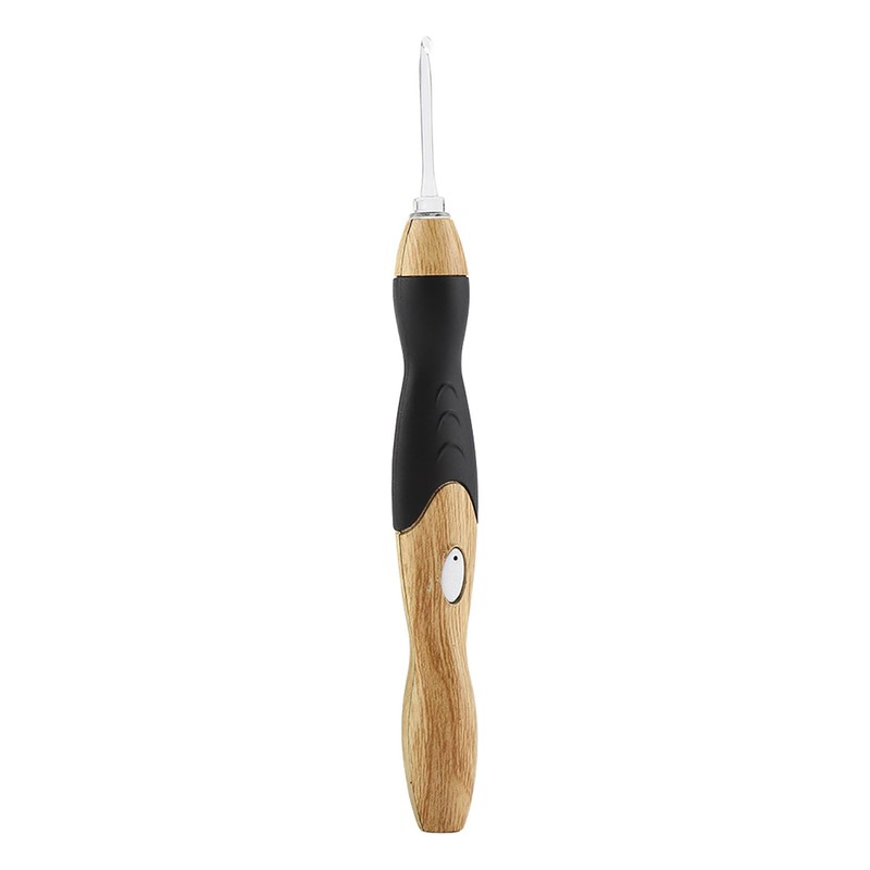 9 in 1 USB Rehargeable Light Up Digital Crochet Hooks,