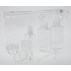 Travel Set Kosmetex with Bottles, Cans for Liquids And Creams