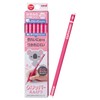 Mitsubishi Pencil Pencil Pencil Gripper 2B Non Slip Pink 1