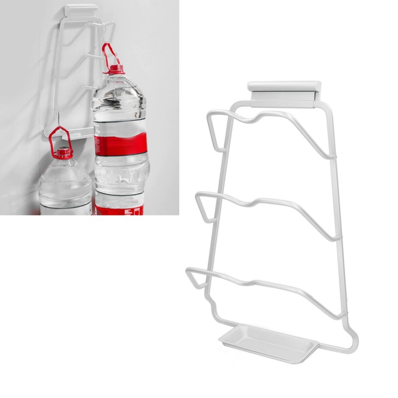 Pot Lid Organizer 30kg Load 3 Lid Capacity S Shaped