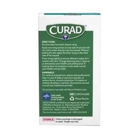 [Japanese Bandages] Curad Cur47442Rbz bandages, butterflies and Wp are 1 box of 13/4" X 3/8" 12 bandages