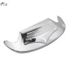 Unbranded Chrome Front Fender Mudguard Trim Tip For Harley FLHT