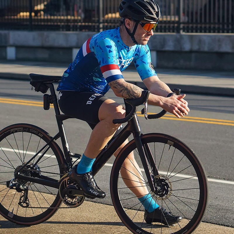 Wooleator Pro 6" D-Logo Petrol Socks