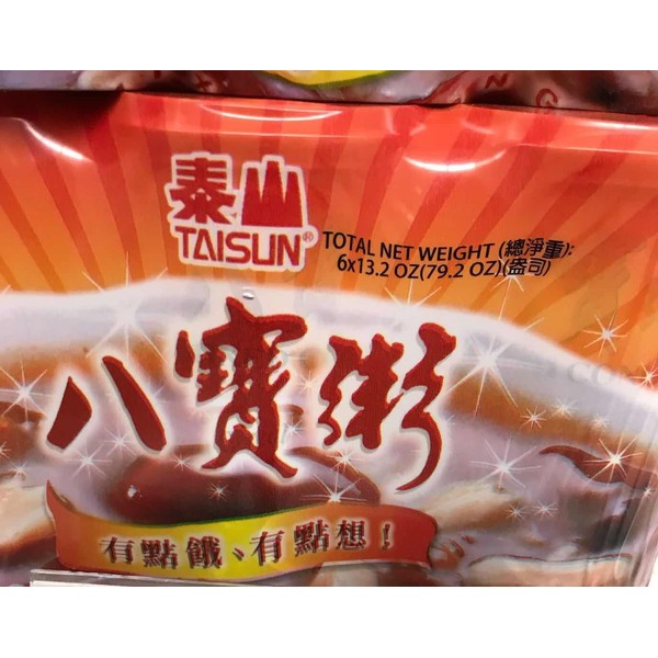 TAISUN MIXED CONGEES WITH INSTANT CEREAL(6 PACK)
