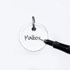 Avery Metal Rim Key Tags, 1.25" Diameter Tag, Metal Split
