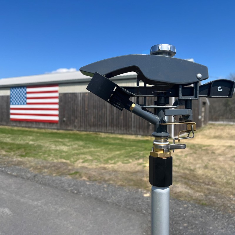Heavy Duty Tripod Sprinkler 300003, Long Range Sprinkler with 125
