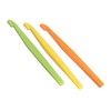 Lot of 3 Tupperware Citrus Peelers Lime Green Orange Lemon