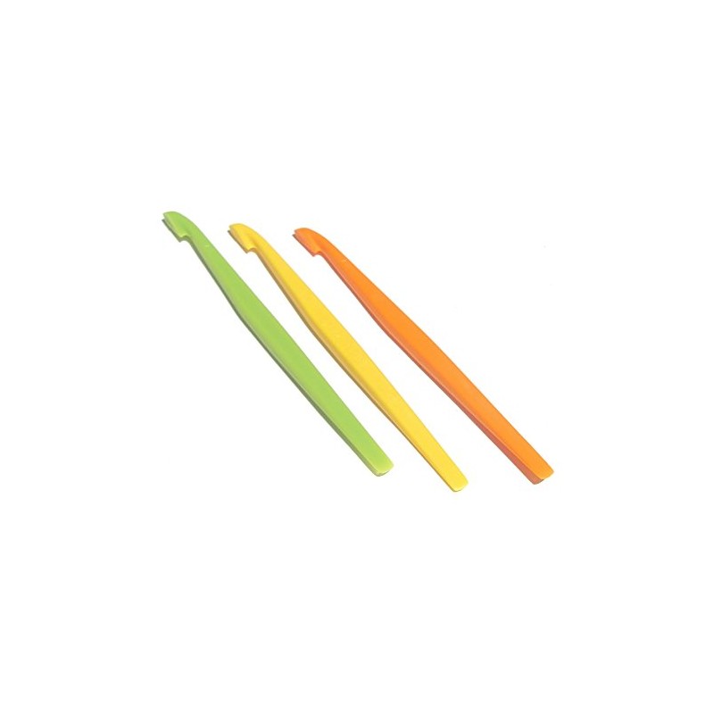 Lot of 3 Tupperware Citrus Peelers Lime Green Orange Lemon
