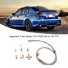 Turbo Oil Feed Line Kit 1/8PNT AN4 Fitting Oil Drain