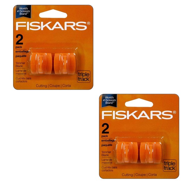 Fiskars Trim Blade Style I Triple Track Cut 2pc, 2