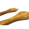 Olive Wood Salad Servers (10.5")
