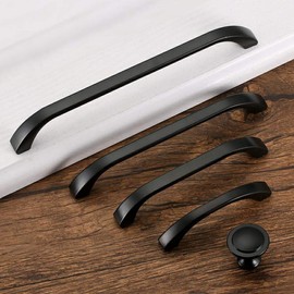 voleseni 4 Pack Kitchen Cupboard Handles, Cabinet Hardware Drawer Appliance Pulls, Kitchen Cabinet Door Handles Pull,Drawer Wardrobe Handles