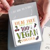 Dorothy Spring Funny 100% Vegan Meet Free Wooden Gift Coaster