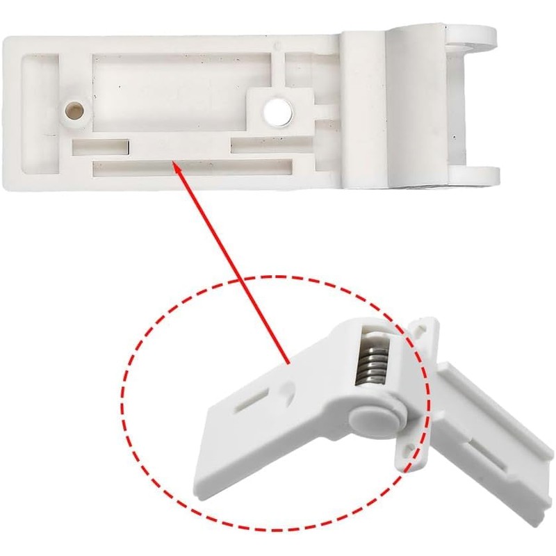 2412125110 Compatible with Dometic Fridge Freezer Flap Door Hinge For
